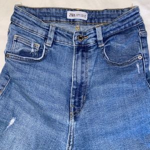 Zara Vintage Style High Waist Jeans